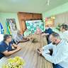 PCCS - Reitora reúne-se com representantes do Sintesmat